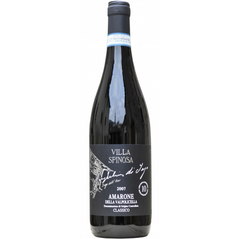 Villa Spinosa Amarone della Valpolicella Guglielmi di Jago 10 Anni 2007