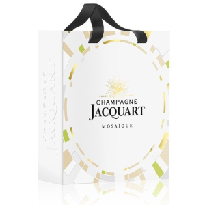 Jacquart Mosaique Signature Brut 0,75l N.V. Gift Box + 2 skleničky