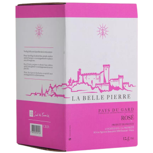 La Belle Pierre BIB 10L Gard ROSÉ IGP Vin de Pays (Carignan)